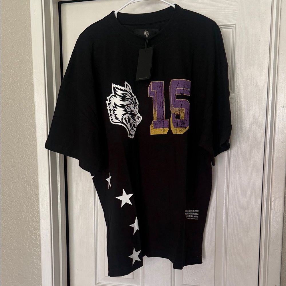 Darc Sport Black Wolves Graphic Tee LA Lakers Edition - Picture 3 of 4